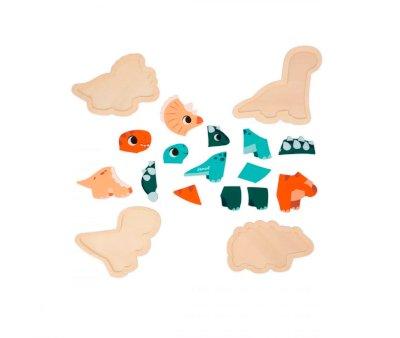 4 quebra-cabeas evolutivos de Dino