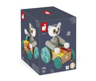 Xylophone Pull Along Lemur Tropik