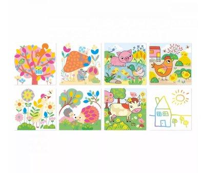 Activits multiples, peinture par numros