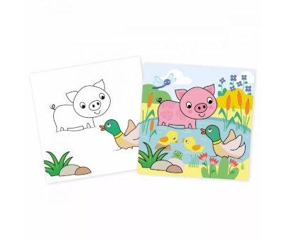 Activits multiples, peinture par numros