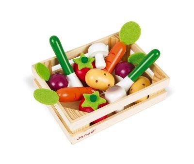 Caixa de Madeira com 12 Verduras