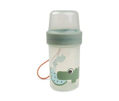 Double Dispenser L Croco Green