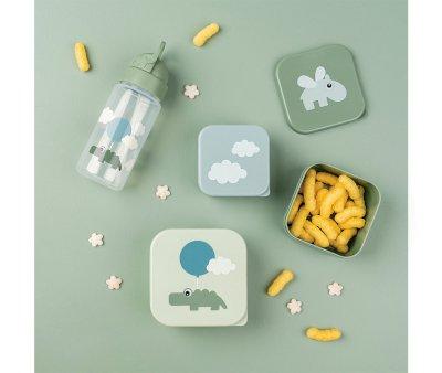 3 lancheiras verdes Happy Clouds