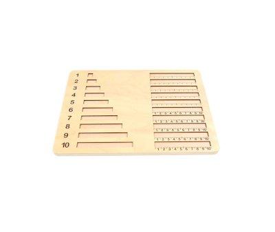 Tableau Barres de Fractions