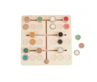 Jogo deslizante Combinao de texturas