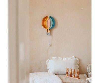 Hot Air Balloon Retro Rainbow Lamp