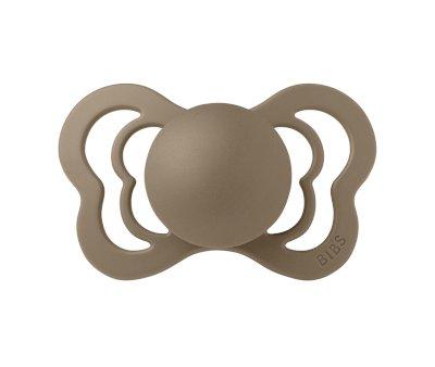 2 chupetas de ltex BIBS Couture Dark Oak/Hunter Green