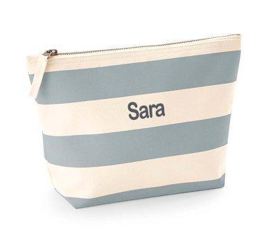 Neceser Nautical Natural-Grey Personalised