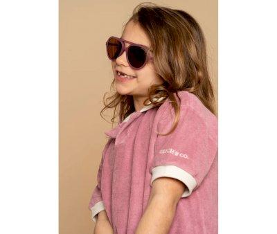 Occhiali da Sole Aviator Polarizzati Mauve Rose Junior (9-14)