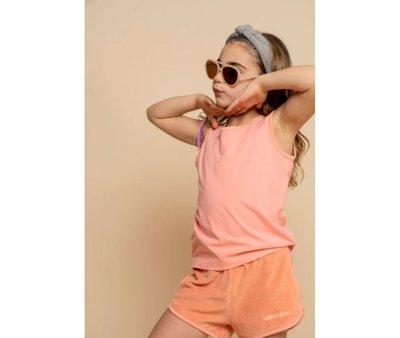 Aviator Polarized Sunglasses Creamy White (Ages 9-14)