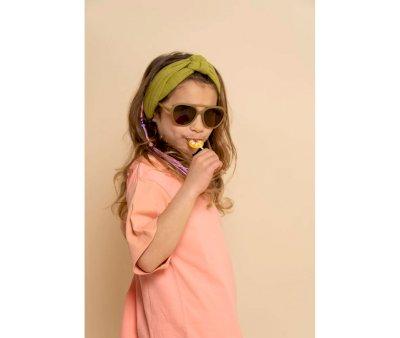 Polarized Aviator Sunglasses Chartreuse (Ages 9-14)