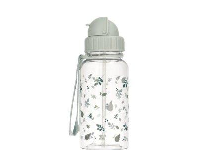 Garrafa de plstico Leaves Sage personalizvel