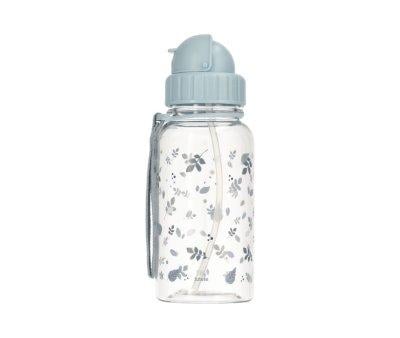 Garrafa de plstico Leaves Blue personalizvel