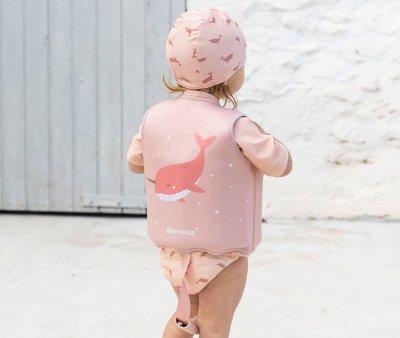 Giacca Galleggiante Apprendimento Narwhal Peach