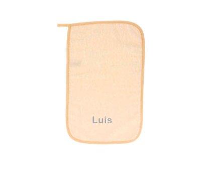 Light Yellow Personalised Nursery Towel