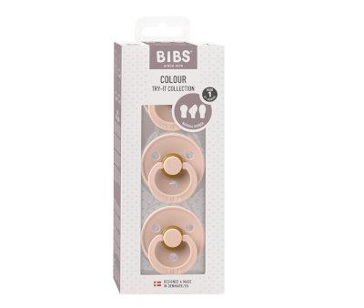 Pack 3 chupetas BIB Try-It Blush