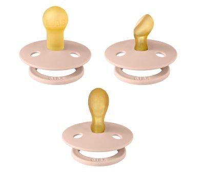 Pack 3 chupetas BIB Try-It Blush