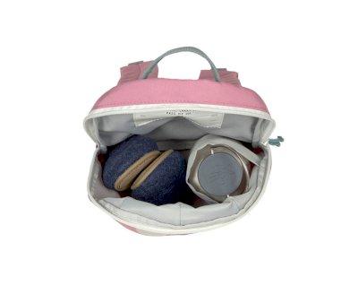 Mochila Infantil Mini Pingino Rose Personalizable