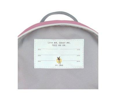 Mochila Infantil Mini Pingino Rose Personalizable