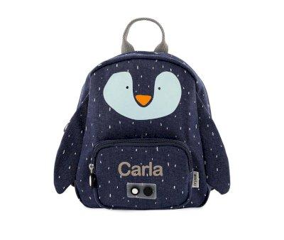 Mochila Trixie PEQUEA Mr. Penguin Personalizable