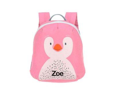 Mochila Infantil Mini Pingino Rose Personalizable