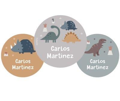 Pack de 3 pins personalizados do Dinos World