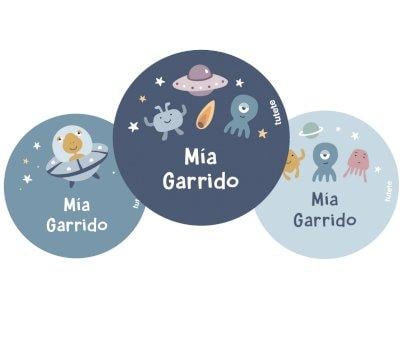 Pack 3 adesivos Personalizados The Martians