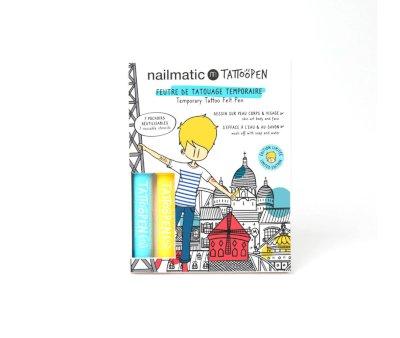 Set 2 Tattoopen Travel to Paris