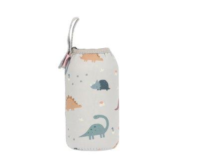 Forro Garrafa Ao de neoprene personalizvel 500ml  Dinos World
