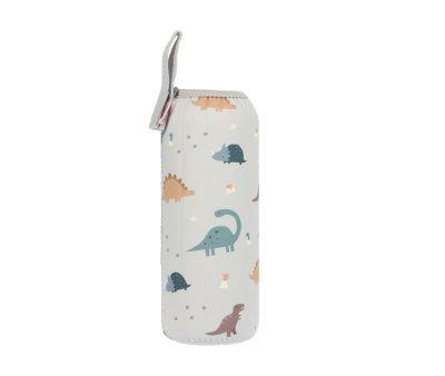 Forro Garrafa Ao de neoprene personalizvel Dinos World 750 ml