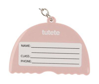 Keychain Personalised Silicone Rainbow
