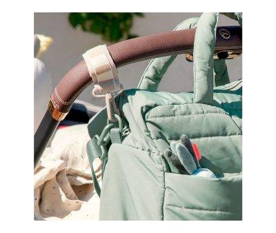Bolsa Carro Beb  com muda fraldas  Green