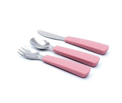 Set 3 Cubiertos Feedie Dusty Rose