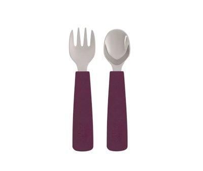Set 2 Cubiertos Feedie Plum