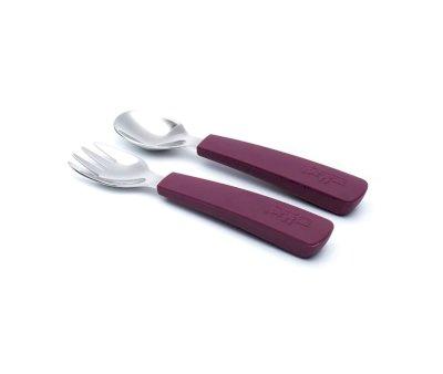 Set 2 Cubiertos Feedie Plum