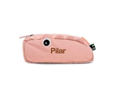 Bolso Cruzado Acolchado Croco Powder Personalizable