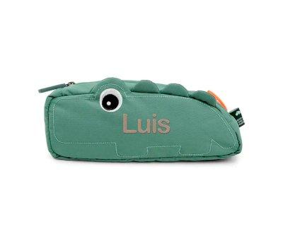 Sac  bandoulire rembourr Croco Green personnalisable