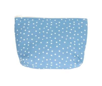 Mini Star Blue Children's Toiletry Bag Personalised