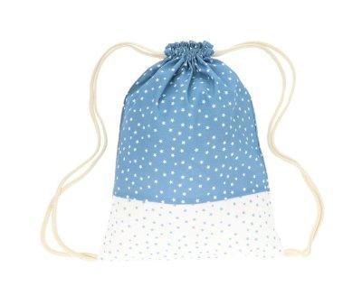 Ministar Blue Personalised Backpack Sack