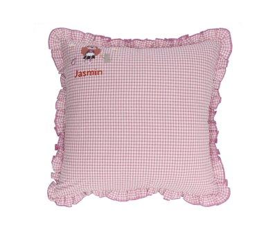 Cushion with Ruffles Vichy Fantastic Girl Personalized