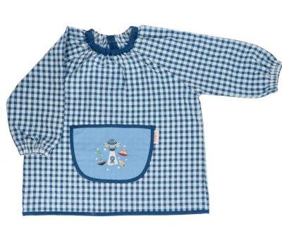 Smock Lola with Central Pocket Vichy The Martians Personalised