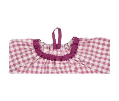 Smock Lola with Central Pocket Vichy Fantastic Girl Personalised