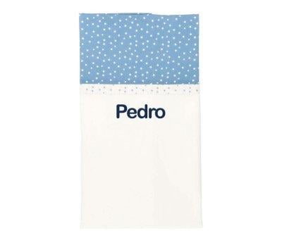 Mini Star Blue Blanket Personalised