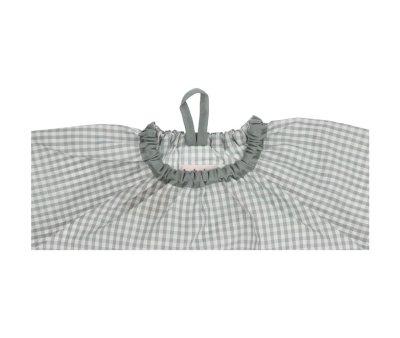 Smock with Central Pocket Vichy Dinos World Personalized
