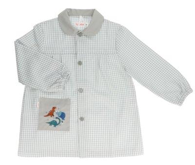 Smock Seber with Personalised Dinos World Buttons