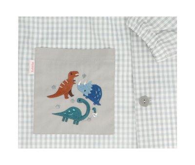 Smock Seber with Personalised Dinos World Buttons