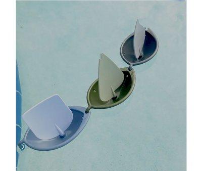 Brinquedo de banho BIBS Sail Boats Blue Mix