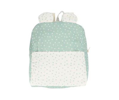 Mini Star Green Personalised Backpack