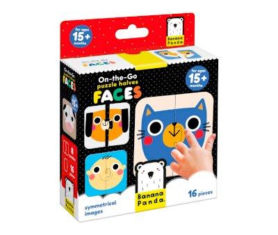 Puzzle On the Go Half Faces