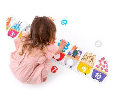 Puzzle  Make a Match Number Train